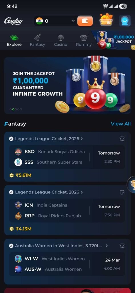goplay11 sports app